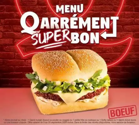 Quick (valable jusqu'au 28-09)