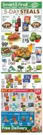 Smart & Final weekly ad week 37 Page 1: Fritos, Cheetos or Funions Chips €2,49, Family Size Oreo Cookies €3,99