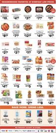 Price Rite circular Page 4: Pillsbury toaster strudel €2,99, OnCor Chicken Strips, Nuggets, or Patties €6,99