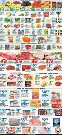 Met Foodmarkets weekly ad week 37 Page 4: Striped Pangasius Swai Fillet €3,99, Sabrett onions €4,99