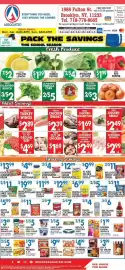Associated weekly ad week 37 Page 1: Edy's ice cream €3,99, Borden Cheese Singles €1,99