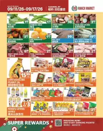 99 Ranch weekly ad week 37 Page 1: Rex Sole €0,99, Select Varieties €2,50