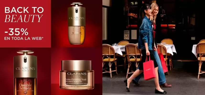 Folleto Clarins (válido hasta el 22-09)