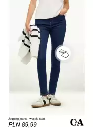 C&A gazetka tydzień 37 Strona 2: Jegging jeans - wysoki stan €89,99