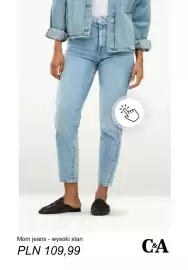 C&A gazetka tydzień 37 Strona 6: Mom jeans - wysoki stan C&A €109,99