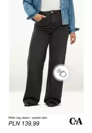 C&A gazetka tydzień 37 Strona 8: Wide Leg Jeans - wysoki stan €139,99