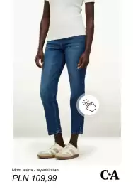 C&A gazetka tydzień 37 Strona 9: Mom jeans - wysoki stan €109,99