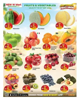 New W Mart (valid until 13-09)