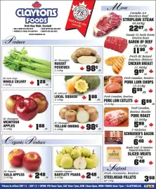 Claytons Heritage Market flyer week 37 Page 1