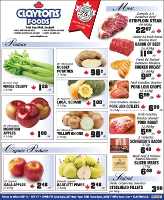 Claytons Heritage Market (valid until 17-09)