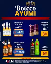 Folheto Ayumi Supermercados Página 3: Conhaque dreher €16,99, Cerv imperio ln ultra €4,99