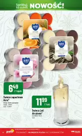 Polomarket gazetka Strona 10: Świece zapachowe Aura Orange €6,49, Świeca LED akrylowa €11,99