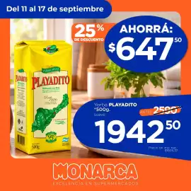 Catálogo Supermercados Monarca semana 37 Página 4