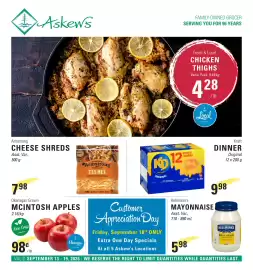 Askews Foods flyer week 38 Page 1