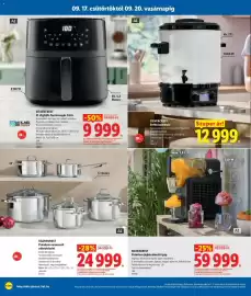 Lidl akciós újság Oldal 10: Silvercrest Prémium nemesacél edénykészlet €24.999,00, SILVERCREST €9.999,00