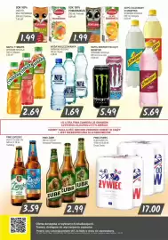 Słoneczko gazetka Strona 4: Napój Tymbark jabłko brzoskwinia €2,69, Sok Jabłko Fortuna 100% €1,49