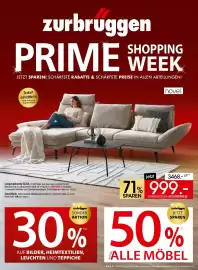 Zurbrüggen Prospekt woche 37 Seite 1