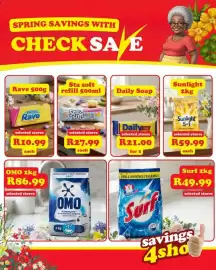 Check Save catalogue week 37 Page 1: Sunlight 5in1 Handwash Powder €59,99, Sta soft refill €27,99