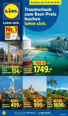 Lidl Reisen (gültig bis 16-10)