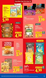 Lidl weekly ad week 38 Page 11: Alesto unsalted roasted deluxe mixed nuts €9,99, Sondely mini bear graham snack packs €2,99