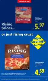 Lidl weekly ad week 38 Page 19: Digiorno frozen rising crust pizza, pepperoni €5,97