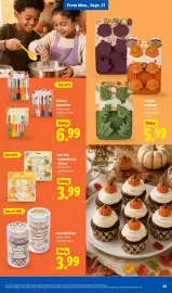 Lidl weekly ad week 38 Page 29: Core magnetic bag clip set €3,99, Kitchn cupcake liners €3,99
