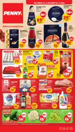 Penny Market leták týden 38 Strana 1: SÝR GRANA PADANO SAN FABIO €69,90, SÝR MASCARPONE SAN FABIO €29,90