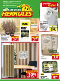 Herkules Baumarkt Prospekt woche 38 Seite 1