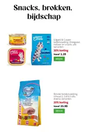 Intratuin folder week 38 Pagina 8: Renske hondenvoeding €25,99, Edgard & Cooper kattenvoeding €1,29