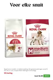 Intratuin folder week 38 Pagina 9: Royal Canin honden- en kattenvoeding