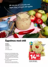 City Gross reklamblad vecka 39 Sida 5: Röda äpplen €14,95