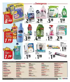 Volantino Coop Pagina 12: Svelto limone €4,99, Ace candeggina denso più €2,79