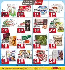 Volantino Coop Pagina 15: Snack gelato coop €3,39, Spinaci a cubetti €1,25