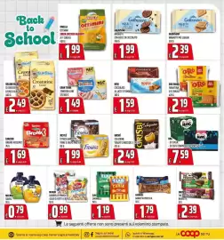 Volantino Coop Pagina 16: Teneroni l'ABC €1,49, Dufour caramelle primizie gelée o frutti di bosco €0,99