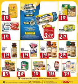 Volantino Coop Pagina 18: Mulino Bianco Gran Bauletto con Farro €1,99, Knorr Classico €1,19