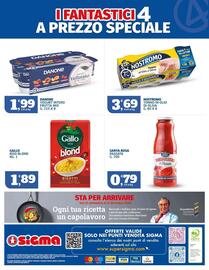 Volantino Sigma Pagina 20: Gallo riso blond €1,89, Santa Rosa la Passata €0,79