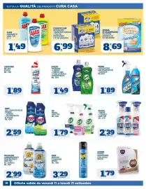 Volantino Sigma Pagina 18: Cif spray vari tipi €1,79, Svelto Titanium €1,49