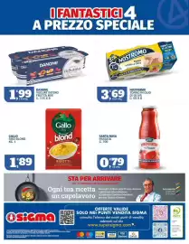 Volantino Sigma Pagina 20: Gallo riso blond €1,89, Santa Rosa la Passata €0,79