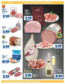Volantino Sigma Pagina 4: Prosciutto cotto Beretta €1,49, Golfetta l'etto €1,89