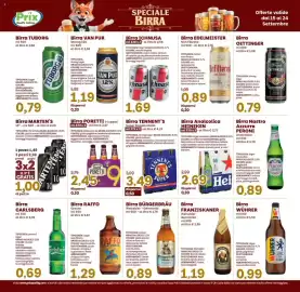 Volantino Prix Quality Pagina 13: Birra BÜRGERBRÄU €0,89, Birra TENNENT'S Super Doppio Malto €3,49