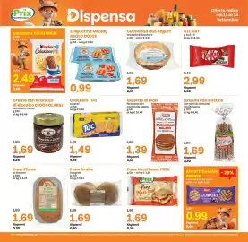 Volantino Prix Quality Pagina 17: Crackers TUC Classici €1,49, Pane Arabo Integrale €1,69