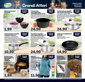 Volantino Prix Quality Pagina 23: Pentola in Acciaio con Coperchio €24,90, Giacca Jacquard Dolly €11,90