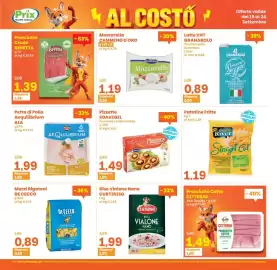 Volantino Prix Quality Pagina 3: Mozzarella Cammino d'Oro €1,19, Pizzette Soavegel €1,49