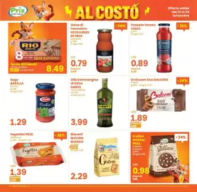Volantino Prix Quality Pagina 4: Salsa di Pomodoro Datterino €0,79, Fagottini PRix Albicocca €1,39