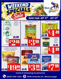 Royal India Grocers flyer Page 2