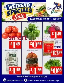Royal India Grocers flyer Page 1