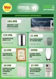 Catálogo Supermercados Vea semana 37 Página 5: Krea - vela votiva aroma vs. colores €1.231,40