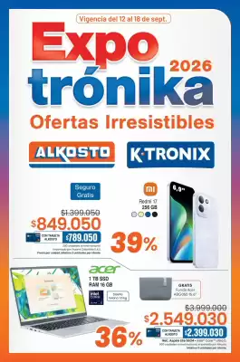 Alkosto (válido hasta 18-09)