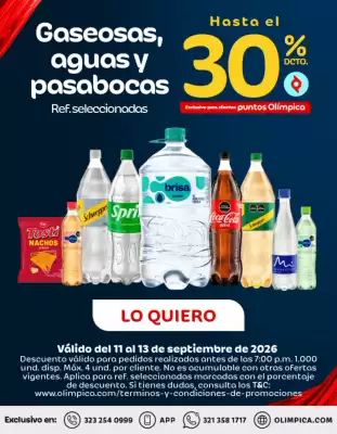 Olímpica (válido hasta 13-09)