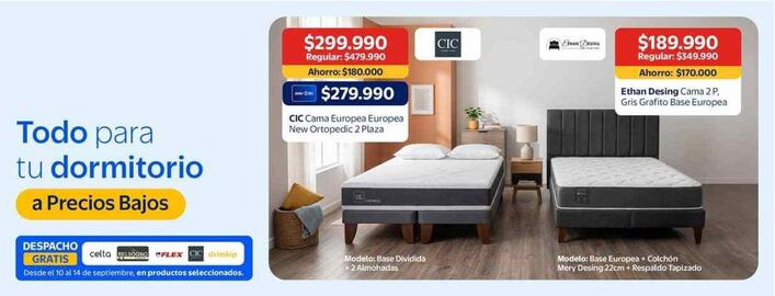 Catálogo Lider Página 8: Cic - cama europea europea new ortopedic 2 plaza €180.000,00
